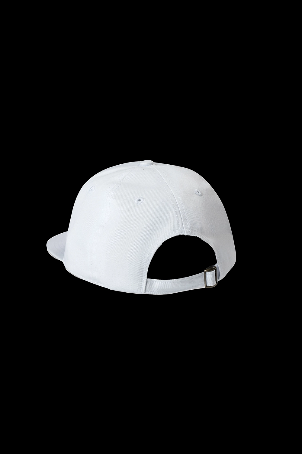 White baseball cap embroidered with the worlds finest Piana Clerico 24-carat gold thread- made exclusively in Italy designed in Ireland